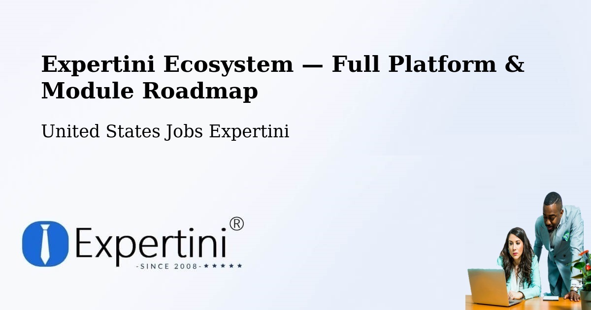 Expertini Ecosystem — Full Platform & Module Roadmap – Davidson